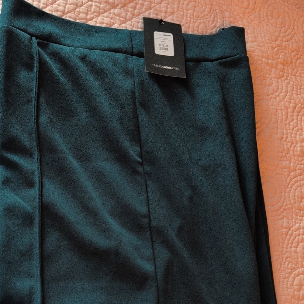 Fashion Nova Victorian Style High Waisted Trousers 2X